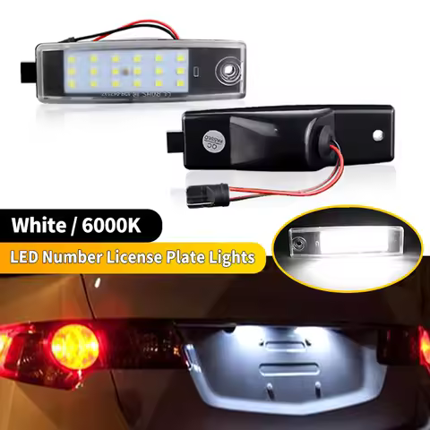 2PCS Canbus LED License Plate Lights for Lexus RX300 MCU1# 1998-2003/RX300 MCU15 2000-2003, White Nu