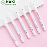 HAKI 0.5mm double nib ink Pen, cute multi-colored 2 Lines Pen ink Pen B21