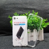 Iphone 7 / 8 / SE 2020 Shockproof Transparent Case, High Quality Transparent With 4 Edges Shockproof