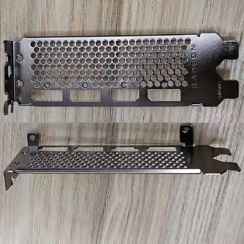 Original New For AMD Radeon RX5700XT, RX 5700 I/O Shield Back Plate BackPlate Blende Bracket