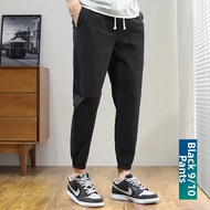 APJ | Summer Lightweight Cotton 9/10 Length Trousers