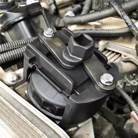 Universal Adjustable Oil Filter Wrench Two-Jaws 60-80mm 80-105mm Range Filter Remover Tool for Auto 