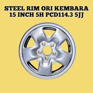 Ori Kembara Steel Rim Besi / Rim Tyre / Tayar Rim / Tire Rim 15 Inch 5H PCD114.3 Rim Besi / Steel Ri