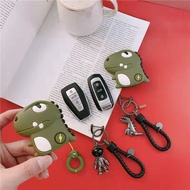 ❤️[Ready Stock] Proton X50 X70 x90 Car Key Cover, Cartoon Crocodile Silicone Key Cover x50 Key Cover