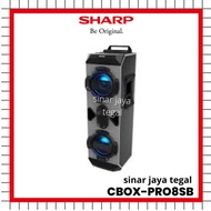 Active Speaker Sharp Cbox-Gspro8Sb / Speaker Aktif Sharp Cbox-Gspro8Sb