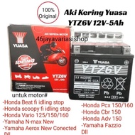 Best Seller Aki Motor Yuasa Ytz6V 12V-5Ah N-Max New Vario125/150/160