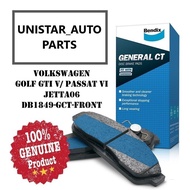 Original Bendix DB1849GCT Front Brake Pad - Volkswagen Golf GTI V/ Passat VI/ Jetta 06