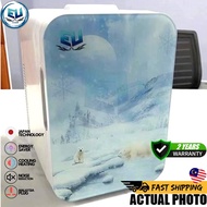 ⭐ Portable Mini+ Refrigerator JAPAN Cooler | Cooling Drinks Makeup Fridge Cosmetic | Peti Sejuk  Single Door 10 L | EU