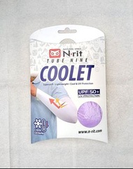 全新 Nrit Tube 9 Coolet Arm Sleeves 防曬手袖露營旅遊登山外遊釣魚龍舟風帆獨木舟海灘*韓國製造（現貨紫色一對裝）