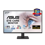 ASUS VA27AQSE Monitor (27-inch/ QHD/ IPS/ 75Hz) - Genuine product.