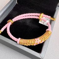 BELLA-18K EMAS gelang LUCKY BUNGA emas750