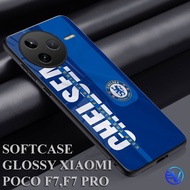 [ GT50 CHELSEA ] Softcase Xiaomi POCO F7& F7 PRO Case Glitter Mirror Sublime Silicone Xiaomi