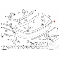 Genuine 2002-2004 BMW 7' E65 E66 Rear Bumper Panel (Primed) [Part No. 51127042697]