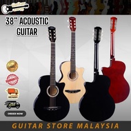 ACOUSTIC GUITAR 38 Inch  PACKAGE / ACOUSTIC GUITAR / GUITAR FOR BEGINNER WITH PACKAGE