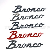 Suitable for Ford Bronco Car Stickers Ford Bronco Liema Car Logo Fender Letter Logo Car Sticker Tail