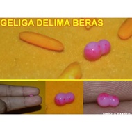 PERMATA PILIHAN GELIGA DELIMA BERAS ASLI GERMSTONE BEST QUALITY