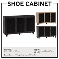 3 Door Shoe Cabinet Shoe Rack Shoe Storage Cabinet