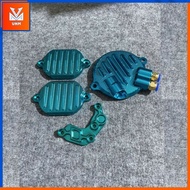 Cam Cover Set (4 Piece) CNC 3D for REDLEO WAVE 4 Val- SUPER HRLEAD Head System
