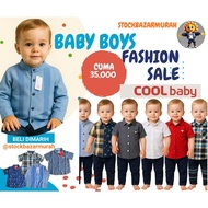 KEMEJA C00LKID BABY BOY FANEL SHIRT