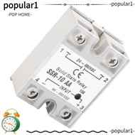 POPULAR Solid State Relay, AC-AC Input 90-250V AC Solid State Relay AC-AC, Relay Switch Output 24-48