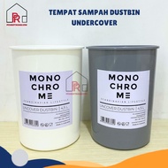 Uncover 4.5 L Monochrome Trash Can - Without Lid / Dustbin Basket Trash Container