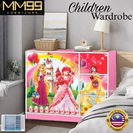 MM99-DIY 5 Doors Cartoon Children Wardrobe/ Cartoon Wardrobe / Cartoon cabinet