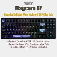 EPOMAKER Inductive Switches Wired keyboard Magcore 87 TKL ANSI Layout Hot-Swap Gasket-Mounted Wired 