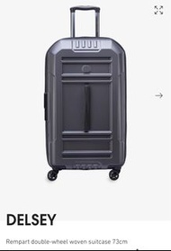 🇬🇧英國直送 免費速遞 Free courier🇬🇧 DELSEY Rempart double-wheel woven suitcase 73cm