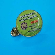 COLLAR PIN PRS MUDA HIJAU COLLAR PIN 25mm DIAMETER
