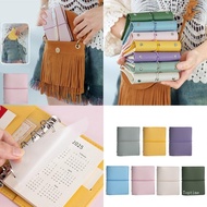 Top Refillable Leather 5 Rings Binder Notebook with Refill Paper 5 Holes Binder Planner 12 3x9 8CM L