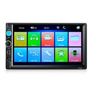 7010B 7 Inch Bluetooth V2.0 Car Audio Stereo Touch Screen MP5 Player Support AUX TF USB FM Radio with Camera