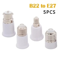 5pcs E27 To E14 Conversion Lamp Holder Adapter Conversion Socket High Quality Material Socket Light 