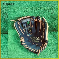 Gepnoo Baseball Glove Leather Baseball Glove Softball Glove Wear-Resistant Comfortable for Players, 
