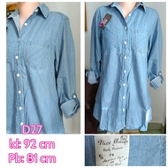 Denim wanita kawaii Jaket denim wanita kawaii