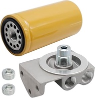 VIKKSAER 1R-0750 Fuel Filter Tool Kit, Diesel Fuel Filter Remote Mounting Base 1/2" NPT 24770 Compat