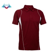 Baju Kolar  - Sport Polo Tee QuickDry - OREN SPORT QD25 Maroon
