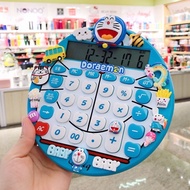 Korean Version Big Button Doraemon Calculator Voice Blue Fatty Cartoon Computer Pronunciation Kitty 