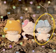 Seventeen全圓佑Wonwoo 10cm娃10cm公仔 藍色