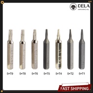 {Big Sale} H4×28mm Small  for Torx Screwdriver Bits T1 T2 T3 T4  for T5 T8 for T9 For T10 4mm Hex Sh