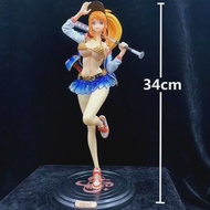 Action Figure One Piece Nami Baseball Cast Off 34cm