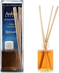 Ethnic Choice Aroma Galaxy Relaxation Reed Diffuser Set/Aroma Reed Diffuser/Home Fragrance/Scented Reed Diffuser for Offices, Home, Hotel, Bathroom &amp; Living Room - 30 ML with 6 Reed Sticks