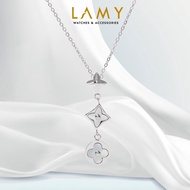 Dây chuyền nữ LAMY Four Leaves Necklace Silver 6025SV