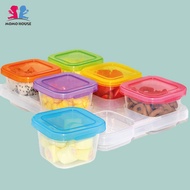 200ML Baby Food Snack Milk Powder Storage Cups Container Storage Box (1 Set)