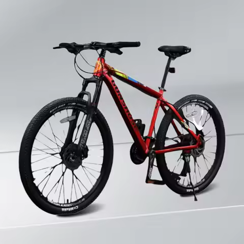 One-Wheel Bicycle 26inch Mountain Bike with Variable Speed Shock Absorption Disc Brake