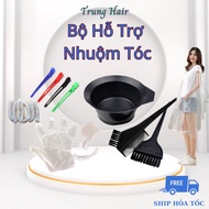 Premium Hair Dyeing Tools - Dyeing comb, Dyeing bowl, Gloves, Hair cap | Zone Hair