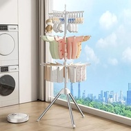 360 Degrees Rotate Clothes Dryer 3 Tier Foldable Laundry Drying Rack/ Hanger for Baby Cloths Towel a