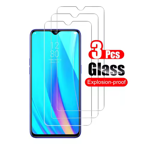 3Pcs Tempered Glass For Oppo A5 A9 (2020) A11x Screen Protector for Oppo A9 2020 A11x Premium Glass 