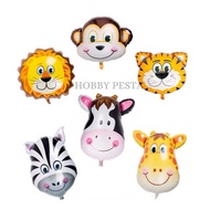 MINI ANIMAL HEAD FOIL BALLOONS MINI ANIMAL BALLOON/S ANIMAL HEAD BALLOON/S CHARACTER BALLOON/S GIRAF