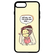 Ốp lưng cho iPhone 8 Plus Girl 02 - Hàng chính hãng