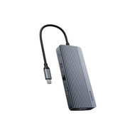 [Direct from Japan] Anker USB-C Hub (10-in-1, Dual Display) 100W USB PD compatible 4K HDMI port 1080p VGA port 5Gbps high-speed data transfer USB-C USB-A port Ethernet port microSD &amp; SD card slot Macbook Pro/Air etc.